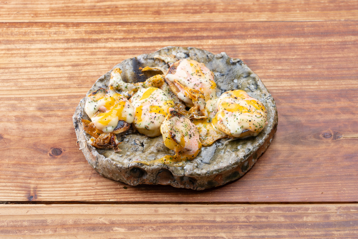 ジャガイモと明太マヨネーズ焼き